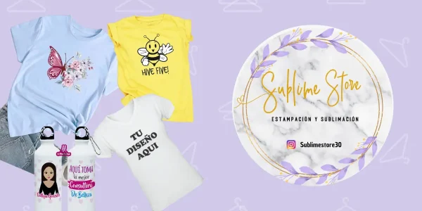 Sublime Store, Estampación y Sublimación
